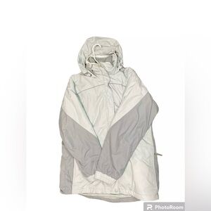 Size Large Women’s Columbia 2 in 1 Zip Coat & Fleece With Hood